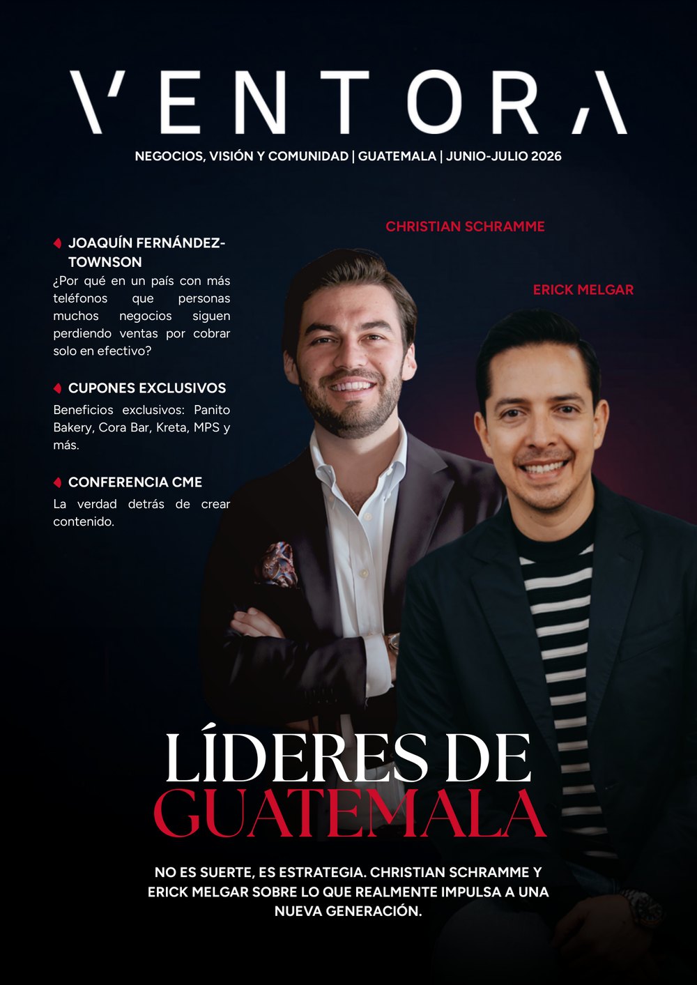 Portada Negocios, visión y comunidad
